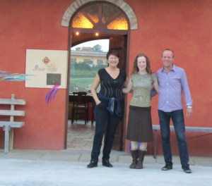 Me with Daniela and Mauro Veglio