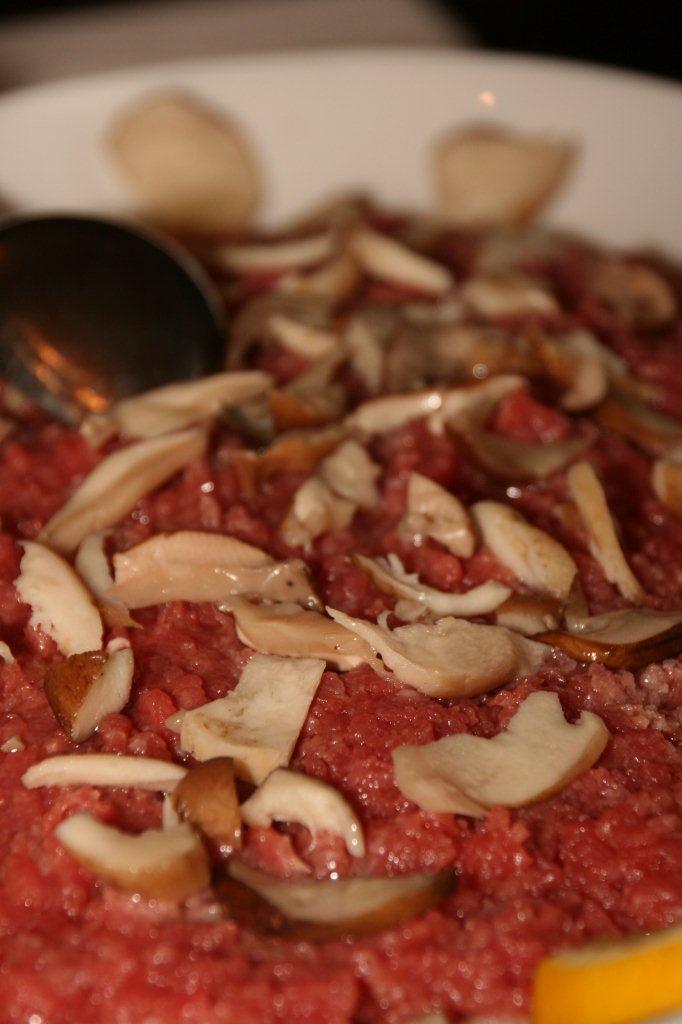 thanks to James for capturing the best Carne Cruda on film. @ Giancarlo Boasso, Oct. 4, 2011.