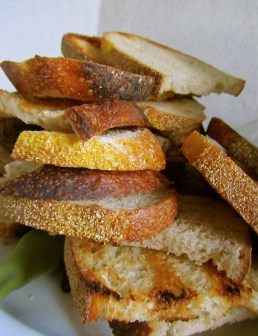 grilled bread
