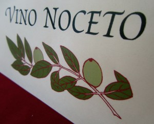 Vino Noceto label