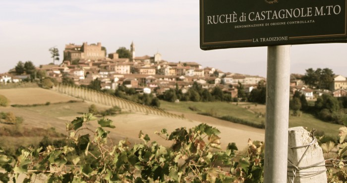The village of Castagnole Monferrato in Monferrato. October 12, 2011.