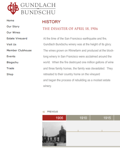 Gundlach Bundschu history in SF