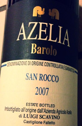 Azelia San Rocco Barolo 2007.