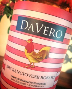 Davero 2013 Sangio Rosato.