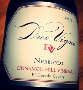 Due Vigne Nebbiolo 2011