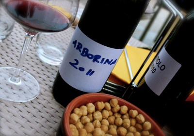 Tasting what I harvested three years ago, at Renato Corino.