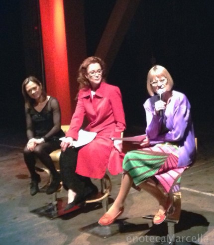 Andrea Robinson, Karen MacNeil, and Jancis Robinson.
