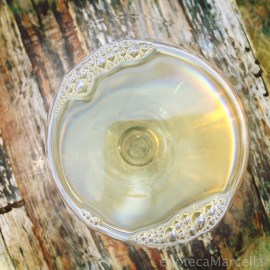 The color of Napa Ribolla gialla.