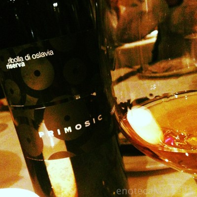 Primosic Ribolla di Oslavia Riserva 2009.